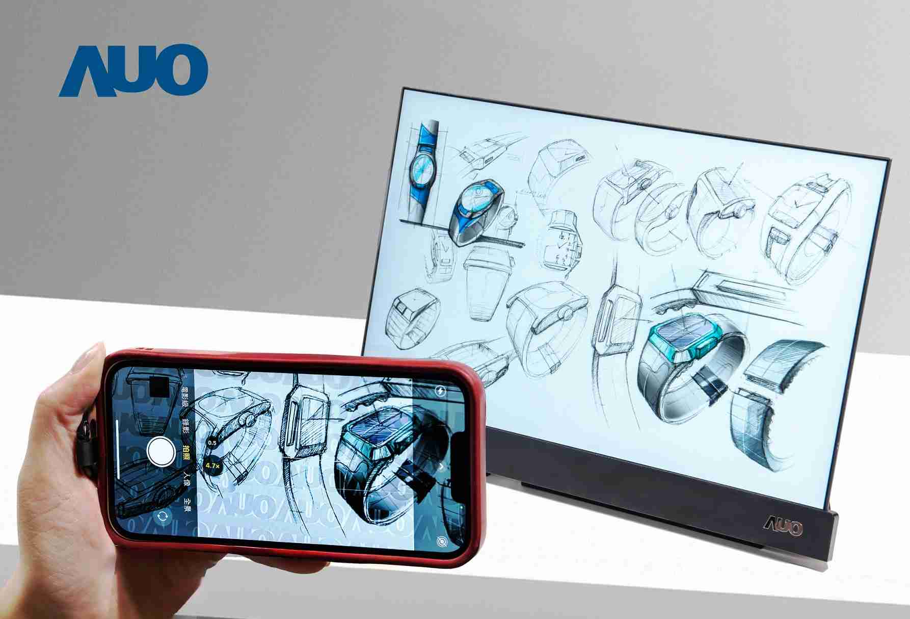 2121非凡16吋防窥显示器，，采用人眼无法察觉、、、、相机拍摄时才显现的隐藏式水印技术，，，，未来可结合AI镜头侦测周围环境，，实时开启或关闭水印，，，大幅提升在公共场域使用显示器的安全性